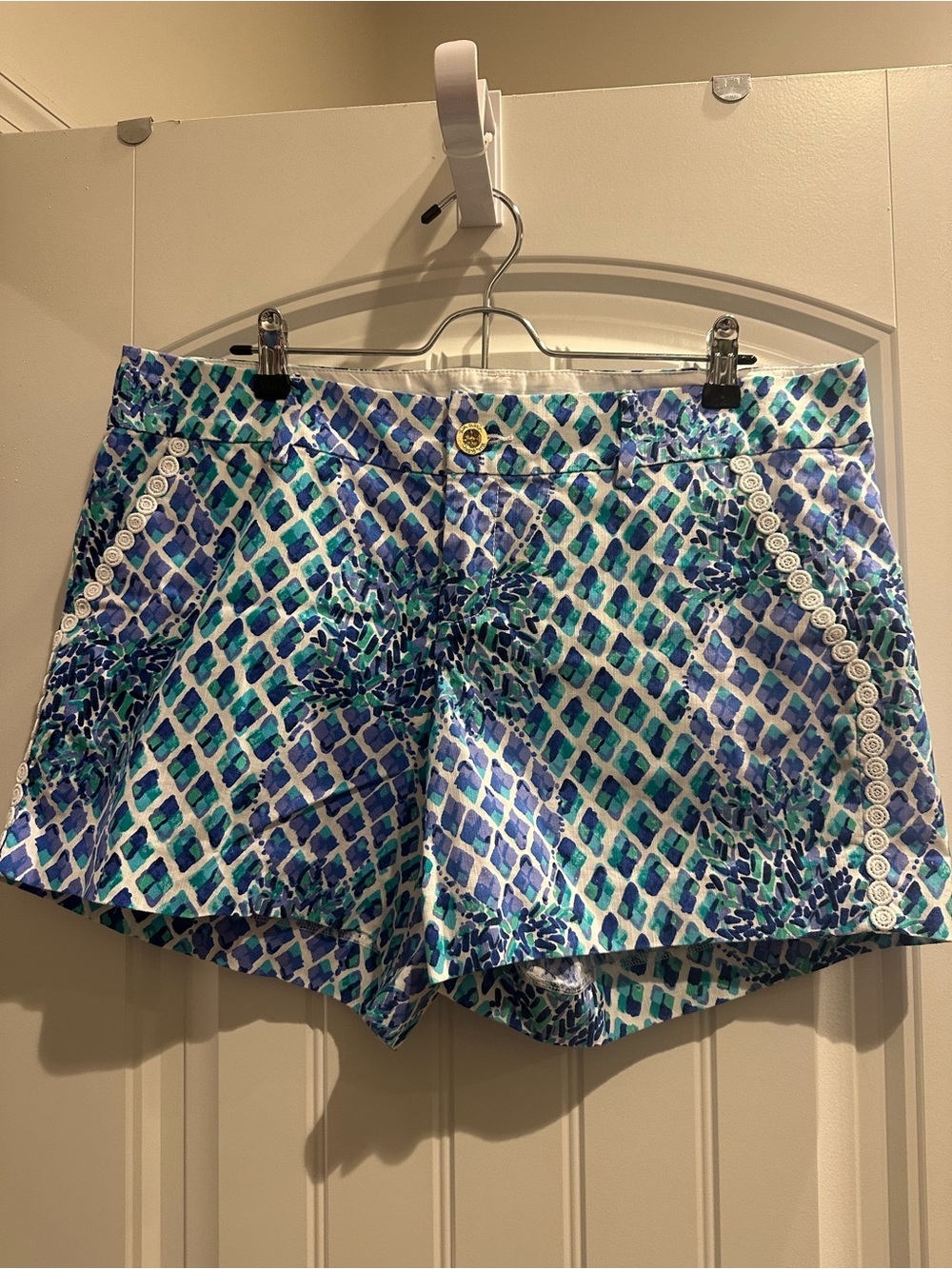 Lilly Pulitzer Blue Print Shorts